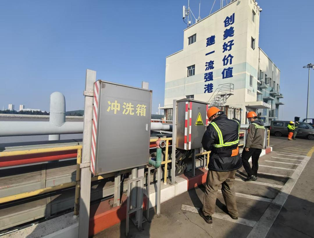 乐清湾公司开展元旦节前大检查